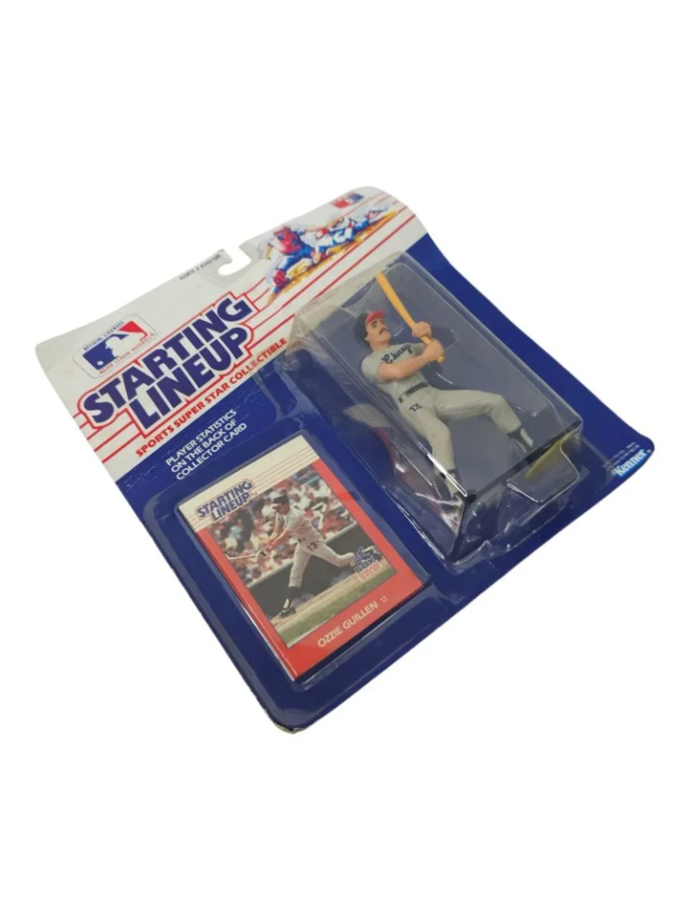 1988 Kenner Starting Lineup Ozzie Guillen Chicago White Sox MLB Figure Card NOC